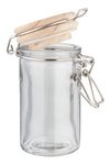 EVA Gewürzdose aus Glas mit Holzdeckel