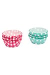 PATISSE Papierförmchen pink türkis 5cm