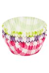 PATISSE Papierförmchen Vichy bunt 5cm