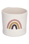 ZELLER Aufbewahrungskorb Rainbow weiss