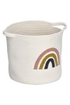 ZELLER Aufbewahrungskorb Rainbow weiss