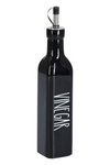 ZELLER Essigflasche Vinegar schwarz 270 ml