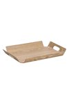 ZELLER Serviertablett Holz Eichenfurnier