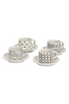 ZELLER Espressotassen Set Keramik