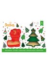 DECORA Ausstecher 2er Weihnachsbaum & Stiefel auf Karte