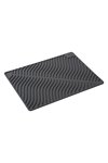 KÜCHENPROFI Abtropfmatte Wave Silikon Rillenstruktur einrollbar 40x30 cm