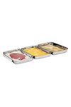 KÜCHENPROFI Panier-Set 3-teilig Inox 22x15x3cm