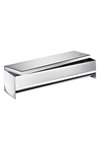 KÜCHENPROFI Terrinenform Profi mit Deckel 0.7 l Boden rund Edelstahl 30.5x6x6 cm