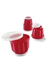 KÜCHENPROFI Puddinformen Bake 6 Stück 150 ml ø 7.5x6 cm