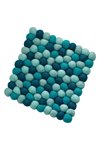 CILIO Untersetzer Lana Azzurro Schafwolle