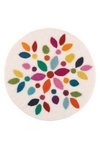 CILIO Untersetzer Lana Fiore rund weiss bunt