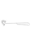 EVA Spiralbesen flach Edelstahl 27x7x4 cm