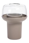 PLASTIA Pflanzengefäss Humidarium taupe 26.5x20 cm