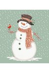 PPD Servietten Mr. Snowman
