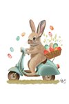 PPD Servietten Bunny Dash