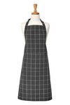 LADELLE Küchenschürze Eco Check charcoal