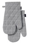 LADELLE Ofenhandschuh Eco Check grey