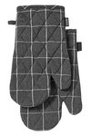 LADELLE Ofenhandschuh Eco Check charcoal