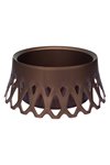 PLASTIA Pflanzschale Roseta mit Wasserspeicher bronze 30 cm