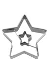 STÄDTER Ausstecher Stern in Stern 4 cm