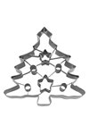 STÄDTER Ausstecher Tannenbaum 8x7.5x2.5 cm mit Ausstanzungen