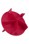 STÄDTER Brötchenstempel Kaisersemmel ø 7.5x2 cm rot