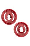 STÄDTER Linzer Ausstecher Tannenbaum rot gewellt