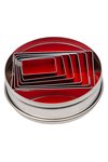 STÄDTER Ausstecher in Dose Rechtecke 6-teilig 4_9.5 cm