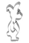 STÄDTER Präge-Ausstecher Hase 9 cm stehend Edelstahl