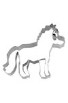 STÄDTER Präge-Ausstecher Pony 8 cm Edelstahl