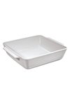 KÜCHENPROFI Gratinform Burgund quadratisch 24 cm weiss