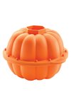 Backform 3D Kürbis Silikon 17 cm orange