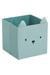 ZELLER Aufbewahrungsbox Bär mint Musselin