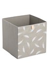 ZELLER Aufbewahrungsbox Feather Vlies taupe