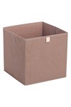 ZELLER Aufbewahrungsbox Vlies mocca