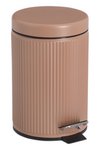ZELLER Treteimer Metall mocca 3 l