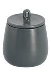 ZELLER Gewürzdose Keramik 220ml schwarz