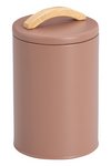 ZELLER Vorratsdose 1300 ml Metall mocca