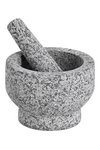 ZELLER Mörser mit Stössel Granit grau