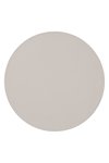 ZELLER Tischset rund Kunstleder beige
