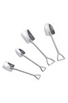 METALTEX Löffel Schaufel 4er Set Edelstahl