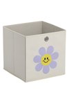ZELLER Aufbewahrungsbox Happy Flower Vlies creme