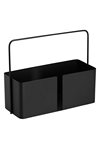 ZELLER Utensilienhalter Organizer Metall schwarz