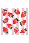 PPD Servietten Strawberry Stripes