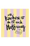 PPD Servietten Kuchen Hoffnung