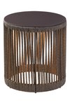 PHILIPPI LED Hocker Lumen mocca