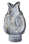 CILIO Dekoleuchte Nemo Glas grau