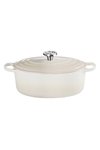 LE CREUSET Bräter oval Signature meringue Crucible 31cm