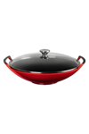 LE CREUSET Wok kirschrot 36cm