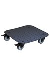 WAGNER SYSTEM Pflanzenroller Alaska 29x29 cm schwarz